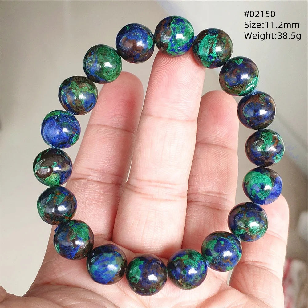 Blue Malachite Azurite Bracelet-ToShay.org