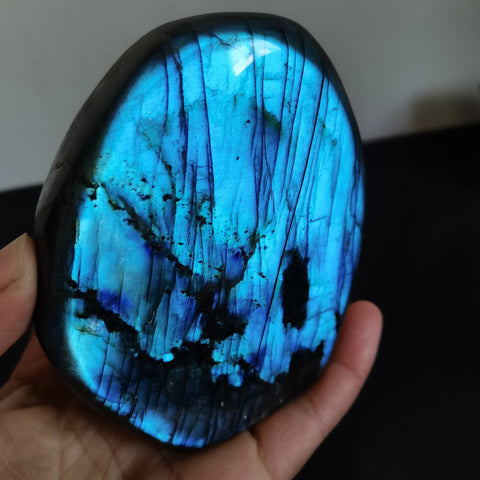 Blue Labrador Quartz Crystal-ToShay.org