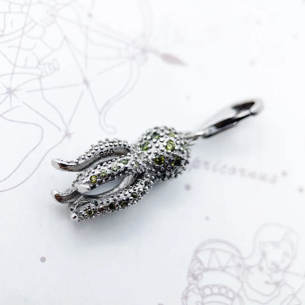 Silver Octopus Charm-ToShay.org