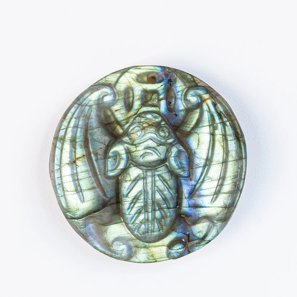 Blue Labradorite Beetle-ToShay.org