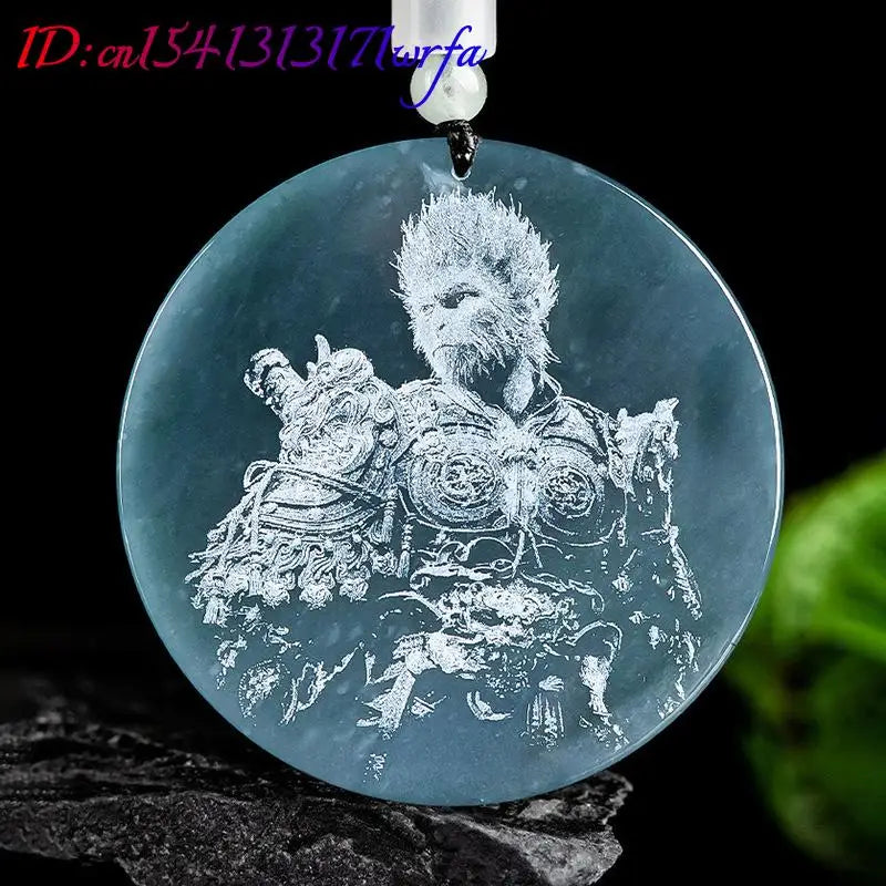 Blue Jadeite Pendant-ToShay.org