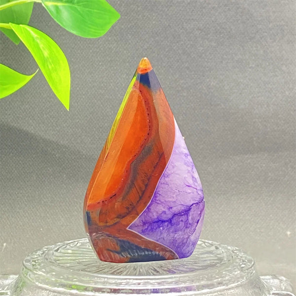 Purple Agate Flame-ToShay.org