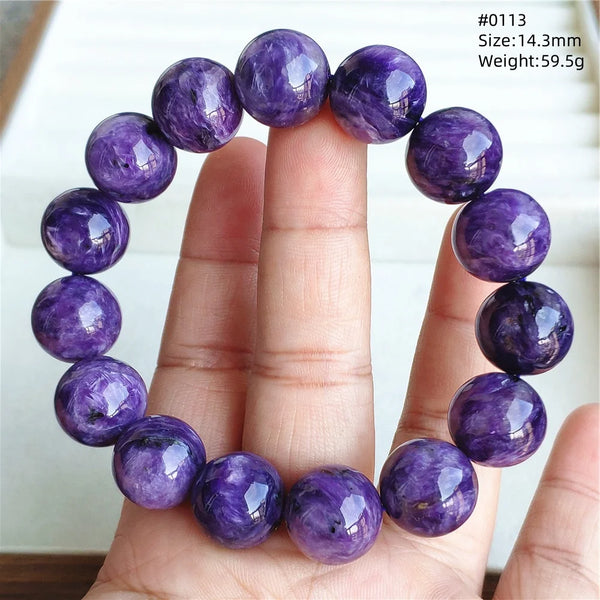 Purple Charoite Bracelet Russia-ToShay.org