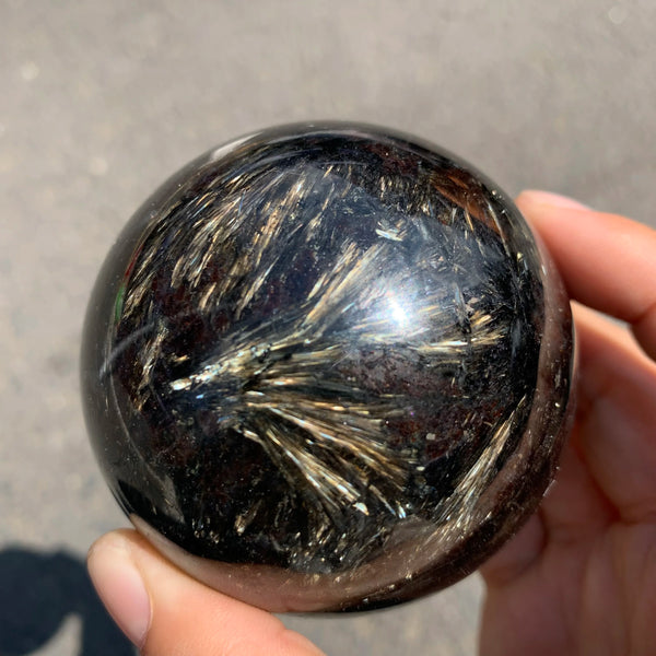Gold Fireworks Stone Ball-ToShay.org