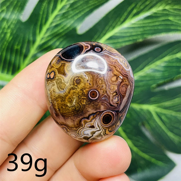 Red Agate Palm Stones-ToShay.org