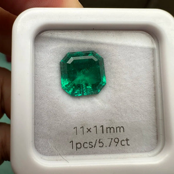Green Crystal Cut Emerald-ToShay.org