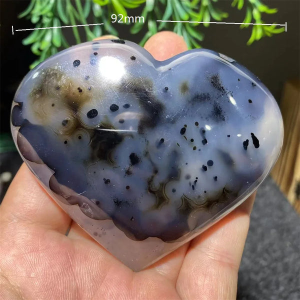 White Ink Moss Tree Agate-ToShay.org