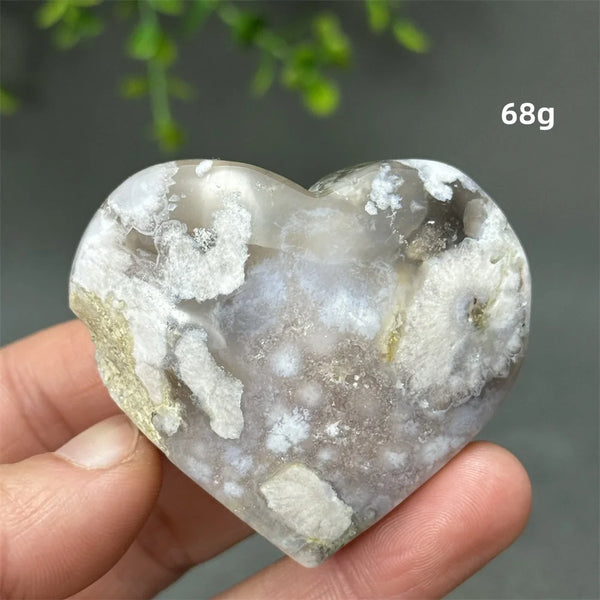 Black Cherry Agate Heart-ToShay.org