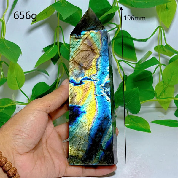 Blue Labradorite Tower-ToShay.org