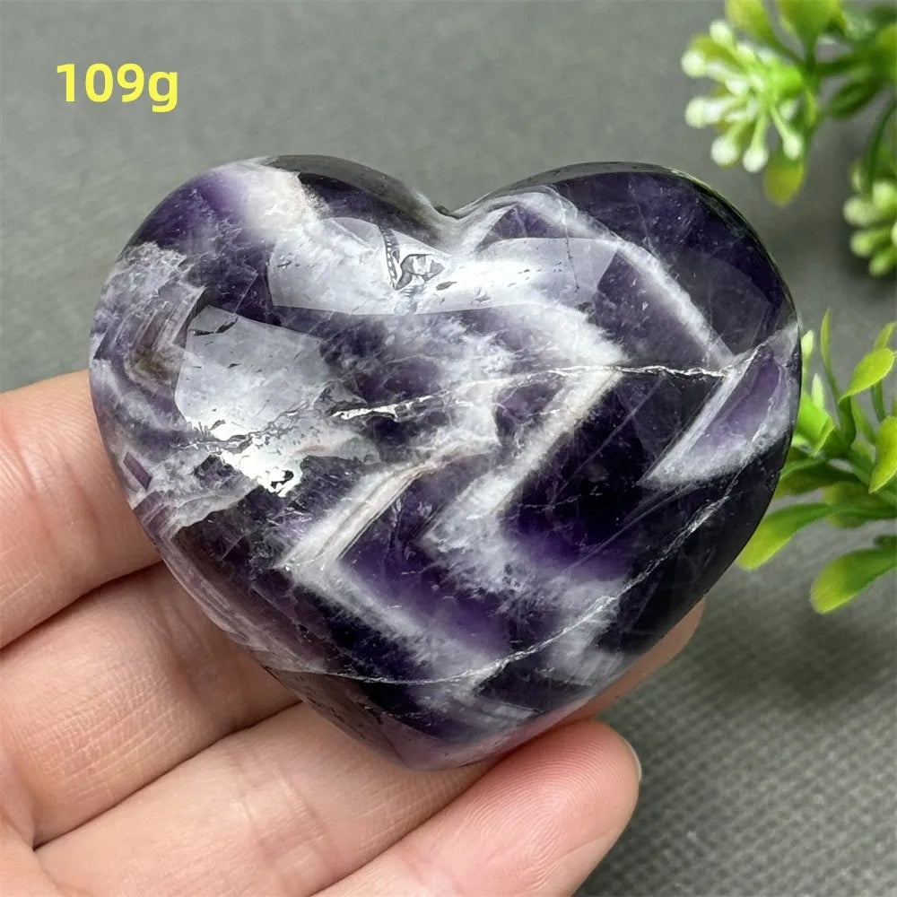 Purple Dream Amethyst Hearts-ToShay.org