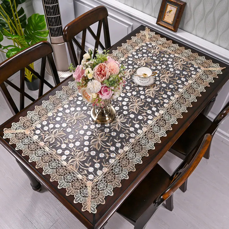 Embroidered Table Cloth-ToShay.org