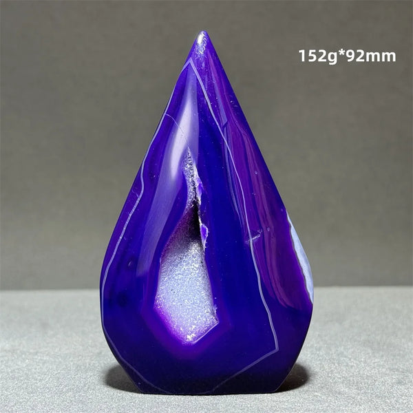 Purple Agate Torch-ToShay.org