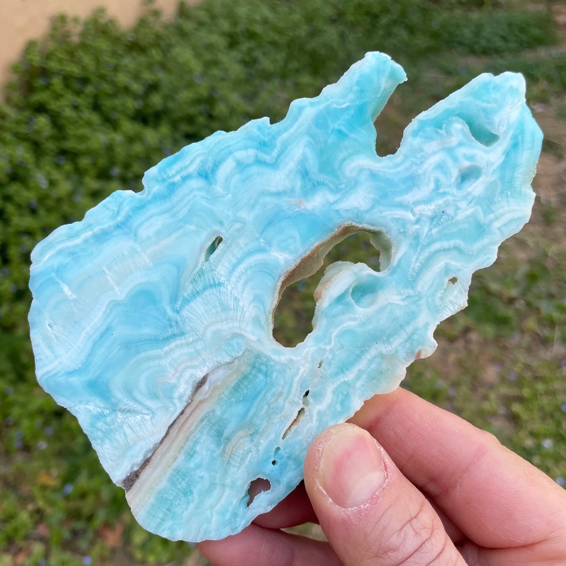 Blue Hemimorphite Slab-ToShay.org