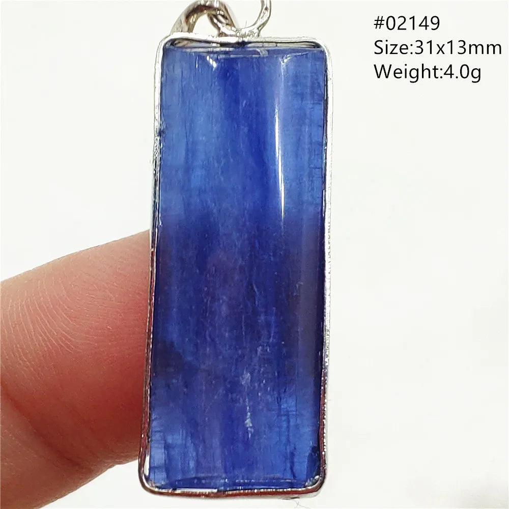 Blue Kyanite Cat Eye Pendant-ToShay.org