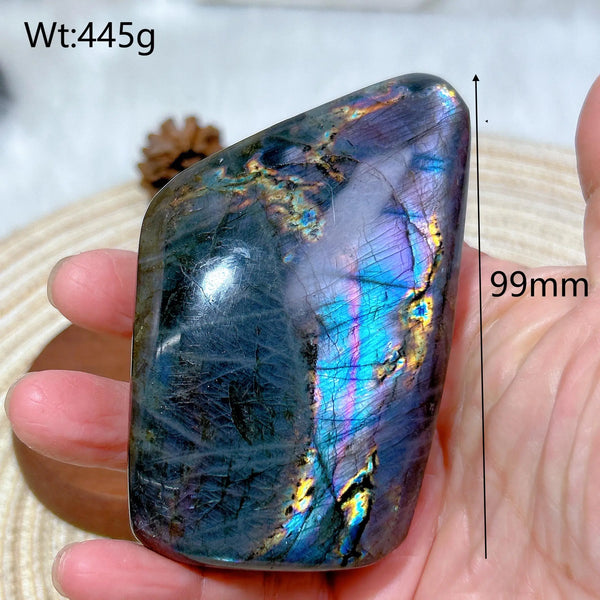 Blue Purple Labradorite Stone-ToShay.org