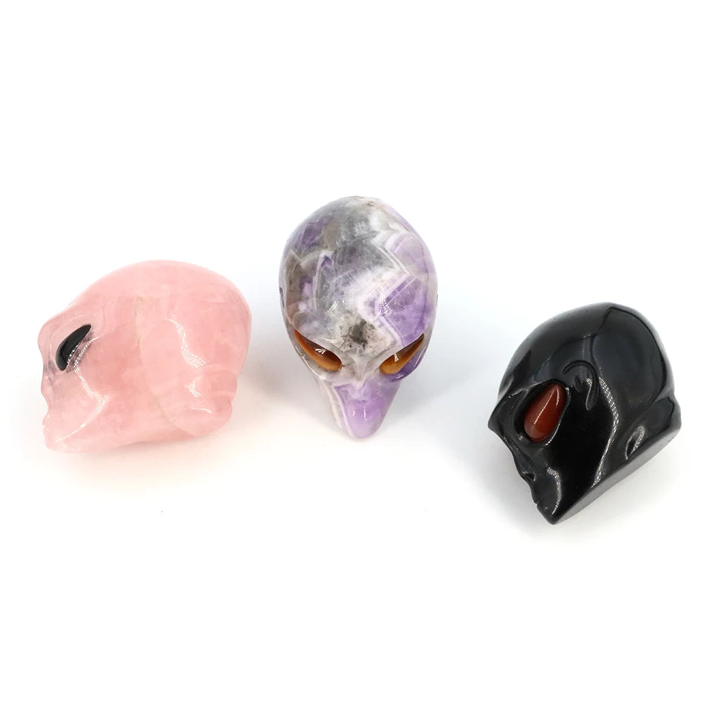 Mixed Crystal Alien Skulls-ToShay.org