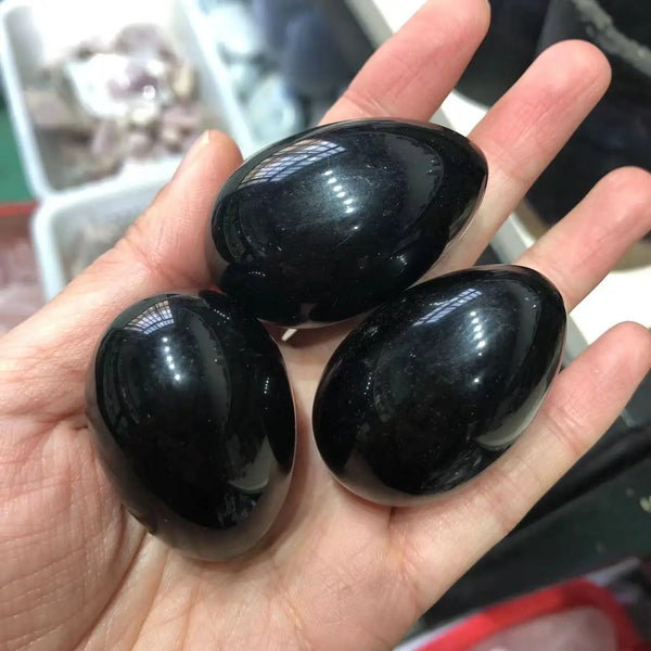 Black Obsidian Egg-ToShay.org