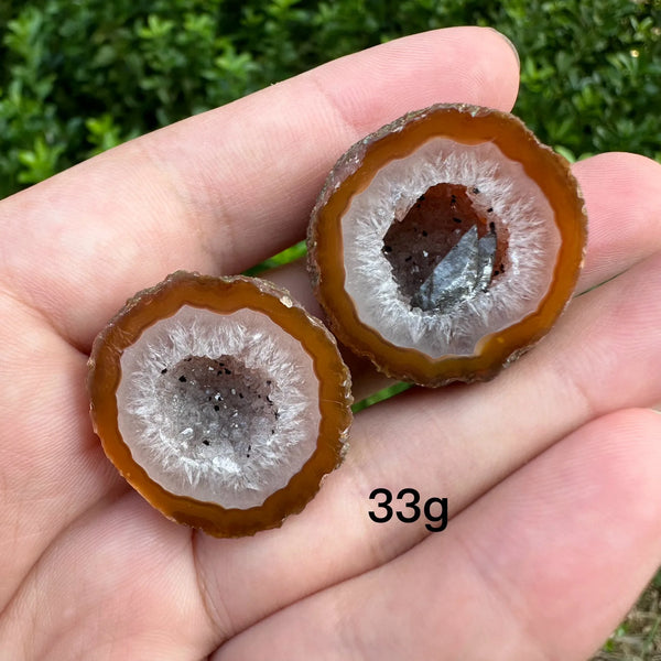 Mixed Agate Crystal Geode-ToShay.org