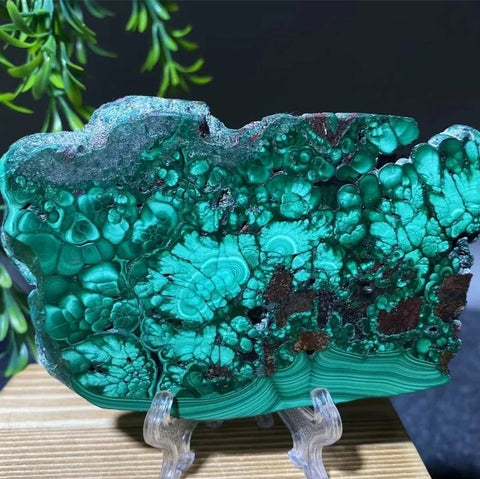 Green Malachite Slice-ToShay.org