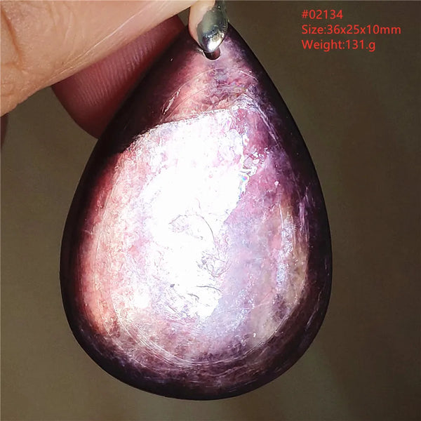 Purple Lepidolite Pendant-ToShay.org
