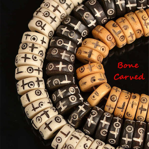 Tibetan Yak Bone Beads-ToShay.org