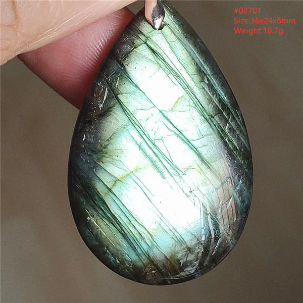 Blue Light Labradorite Pendant-ToShay.org