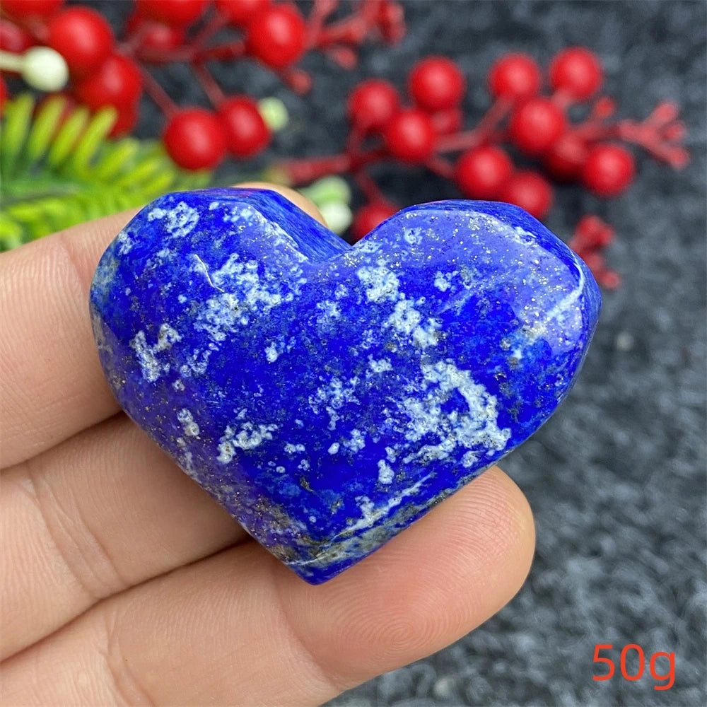Blue Lapis Lazuli Hearts-ToShay.org