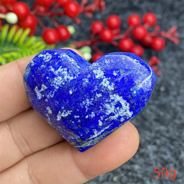 Blue Lapis Lazuli Heart-ToShay.org