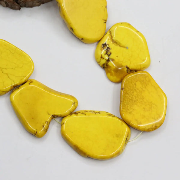 Yellow Turquoise Beads-ToShay.org