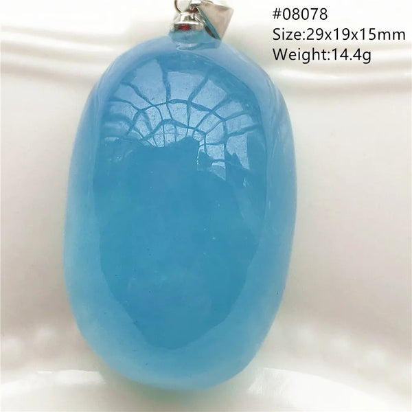 Blue Aquamarine Pendant-ToShay.org