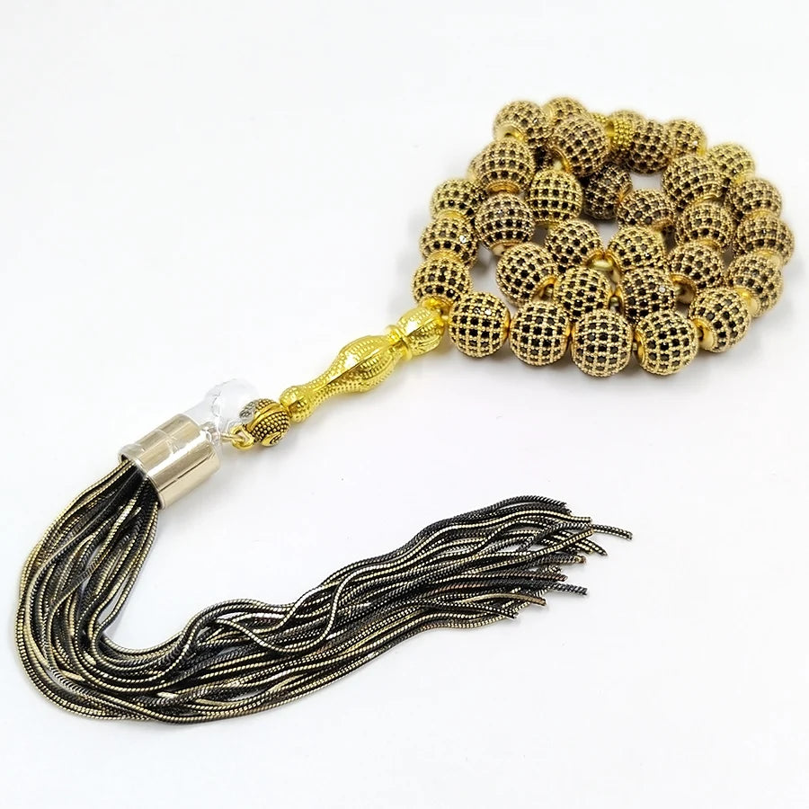 Copper Zircon Beads Tasbih-ToShay.org