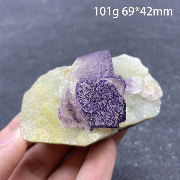 Purple Fluorite Crystal-ToShay.org