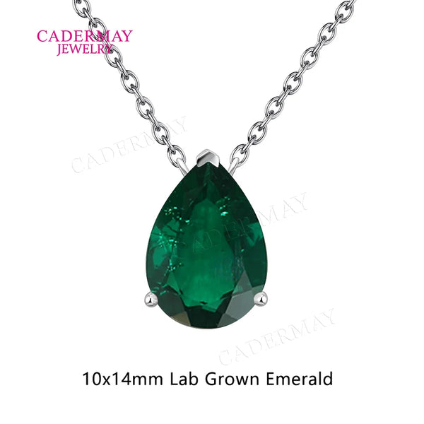 Red Ruby Pendant Necklace-ToShay.org