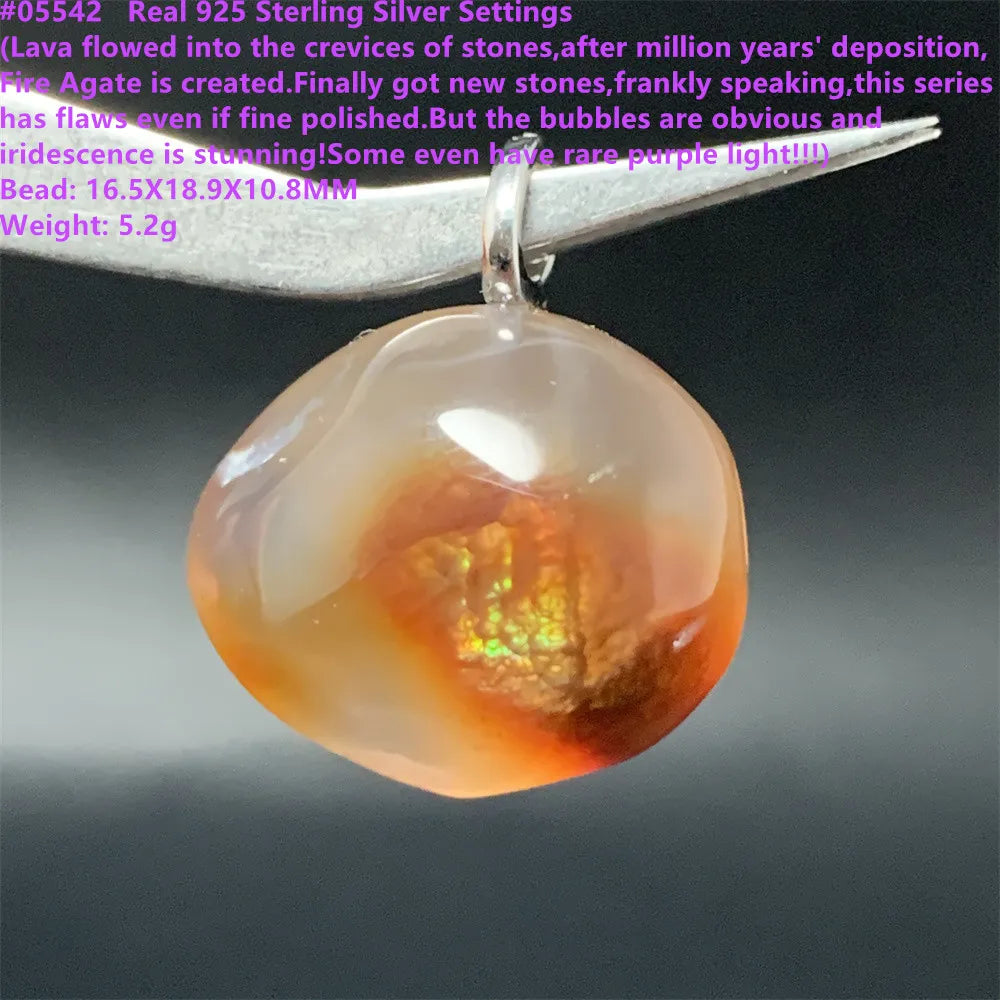 Red Fire Agate Pendants-ToShay.org