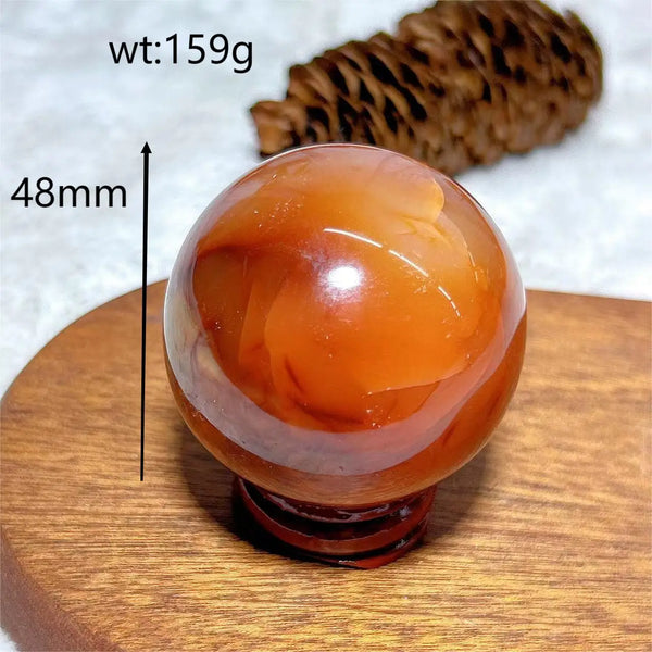 Red Carnelian Ball-ToShay.org