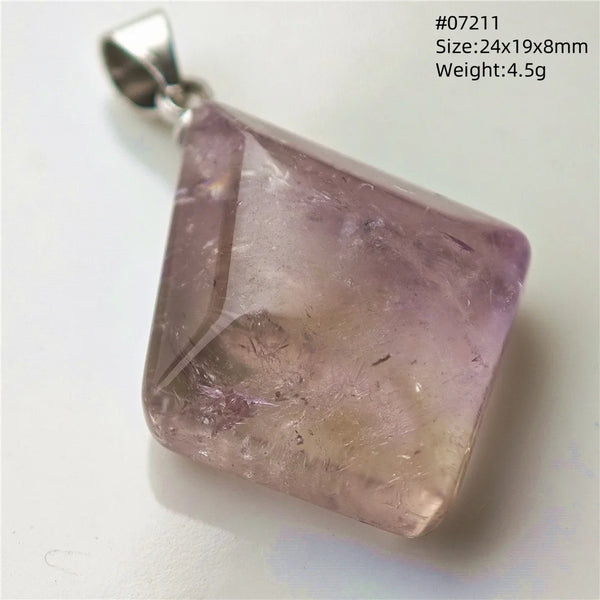 Purple Yellow Ametrine Pendant-ToShay.org