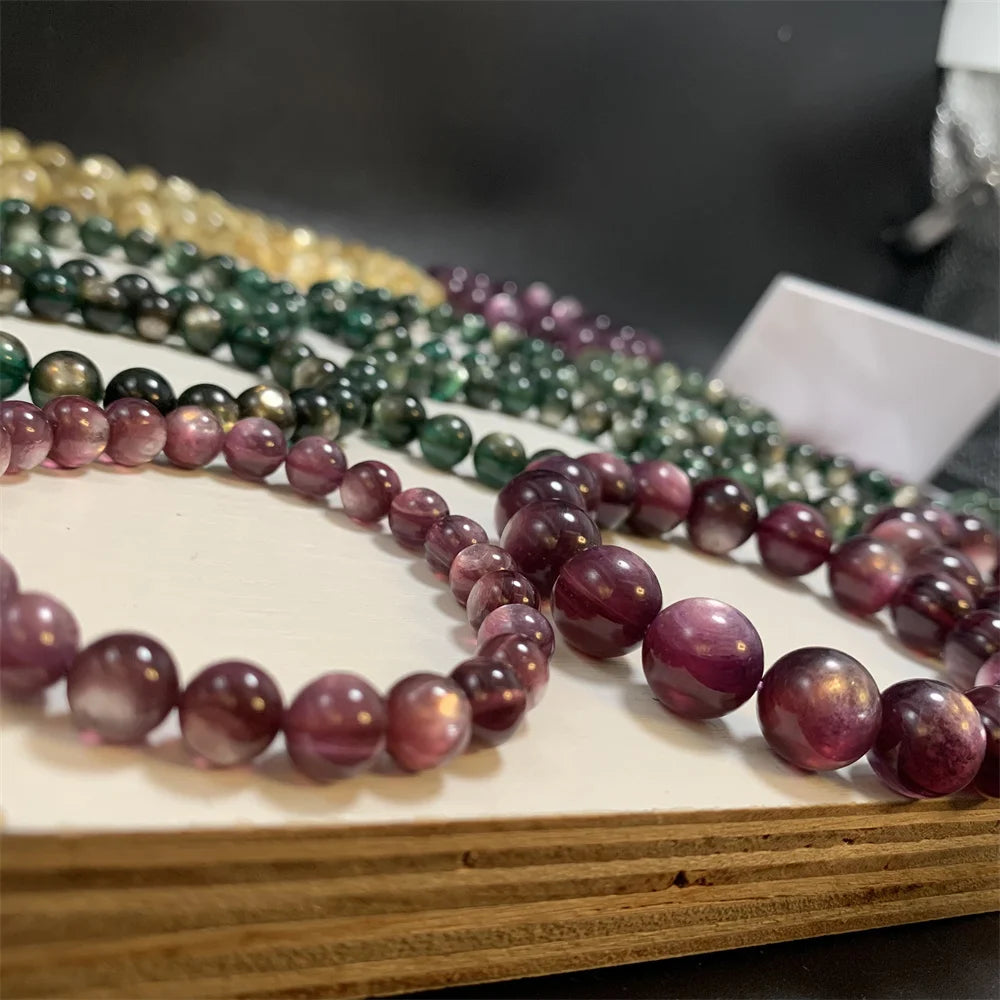 Mixed Lepidolite Bracelets-ToShay.org