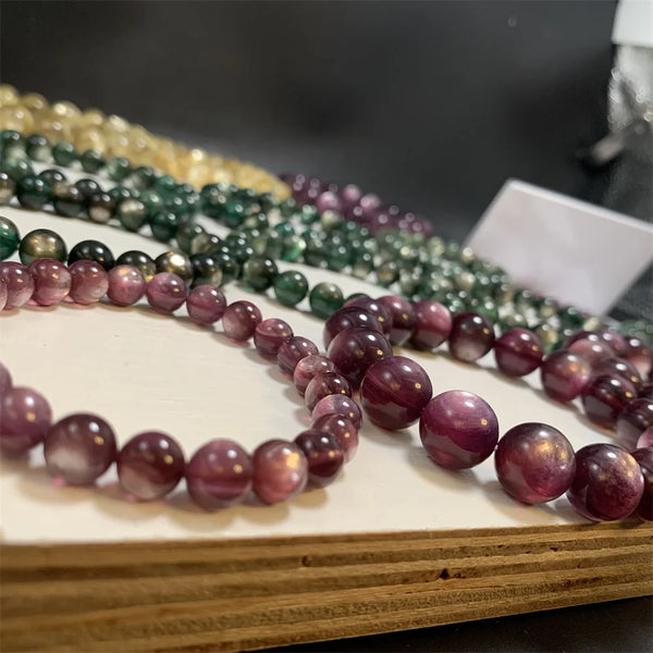 Mixed Lepidolite Bracelets-ToShay.org