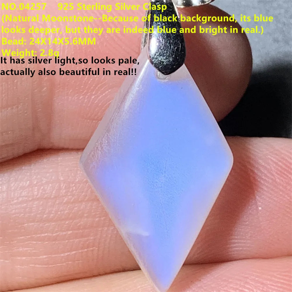 Blue Light Moonstone Pendants-ToShay.org
