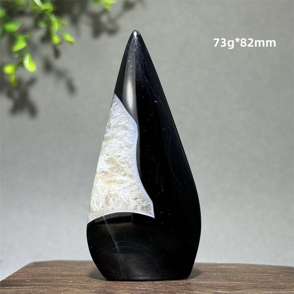 Black Agate Torch-ToShay.org