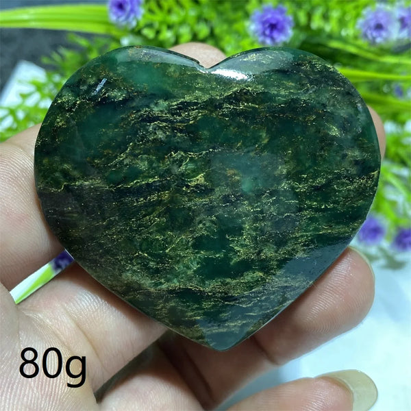 Green Emerald Stone Heart-ToShay.org