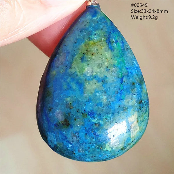 Blue Azurite Pendant-ToShay.org