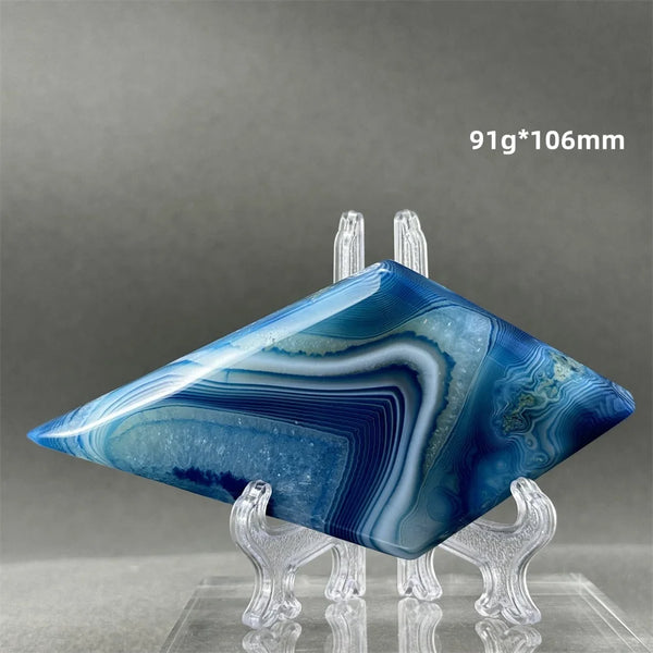 Blue Agate Rhombus-ToShay.org