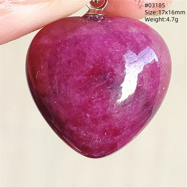 Red Ruby Zoisite Pendant-ToShay.org