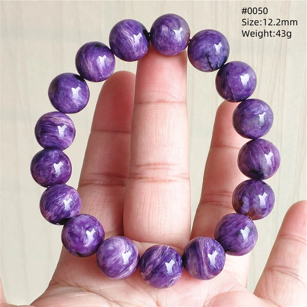 Purple Charoite Bracelet-ToShay.org