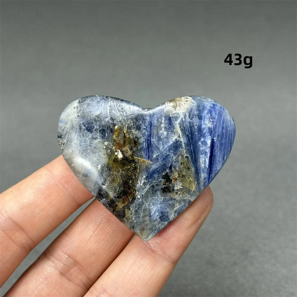 Blue Kyanite Hearts-ToShay.org