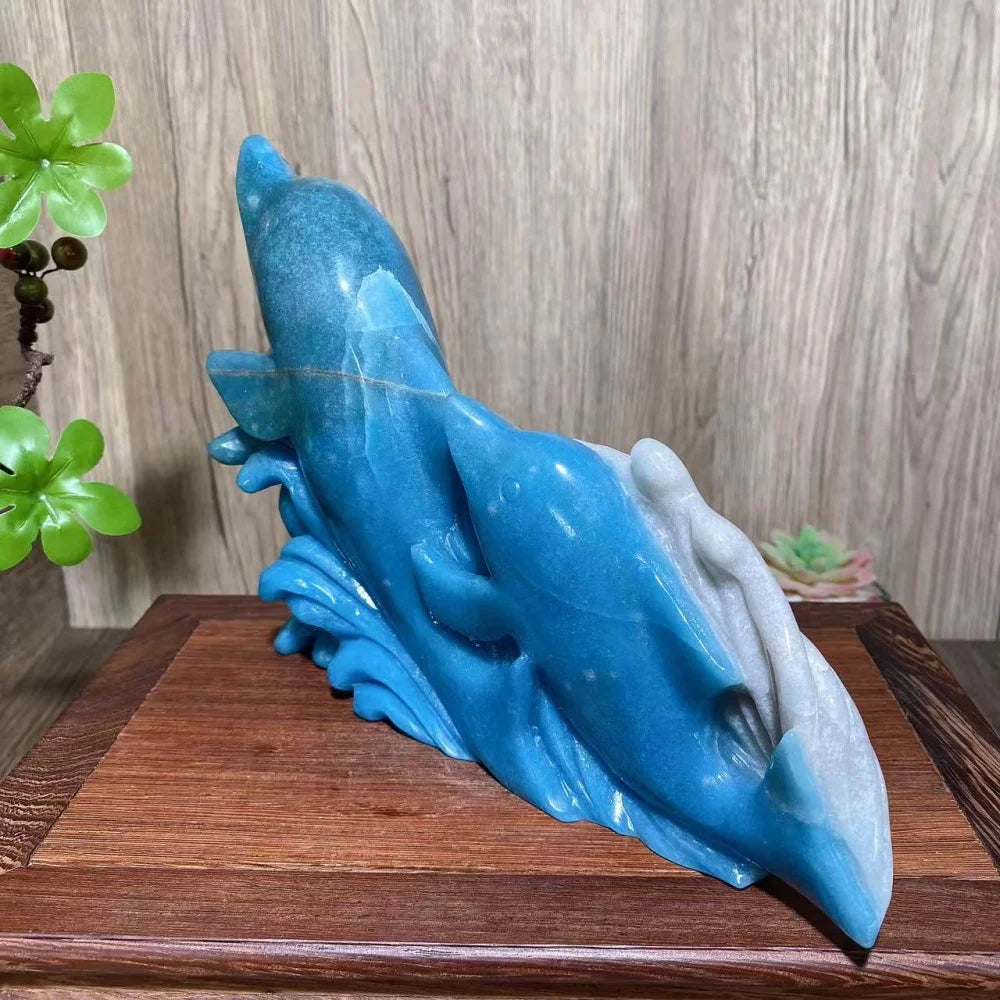 Blue Trolleite Dolphins-ToShay.org
