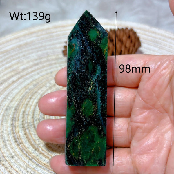 Green Emerald Quartz Point-ToShay.org