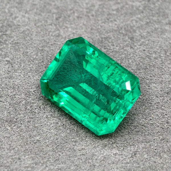 Green Faceted Emerald-ToShay.org