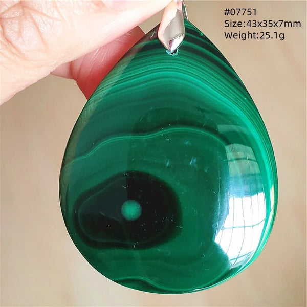 Green Malachite Pendant-ToShay.org